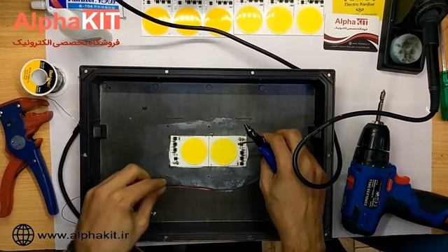 نحوه تعویض چیپ پروژکتور با ال ای دی 30 وات 220 ولت смотреть онлайн