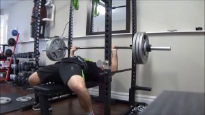 Bench Press 325 LBS x1