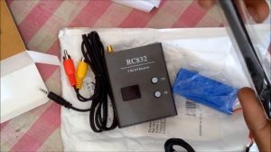 RC832 AV Receiver 600mw 5 8G FPV System from Gearbest