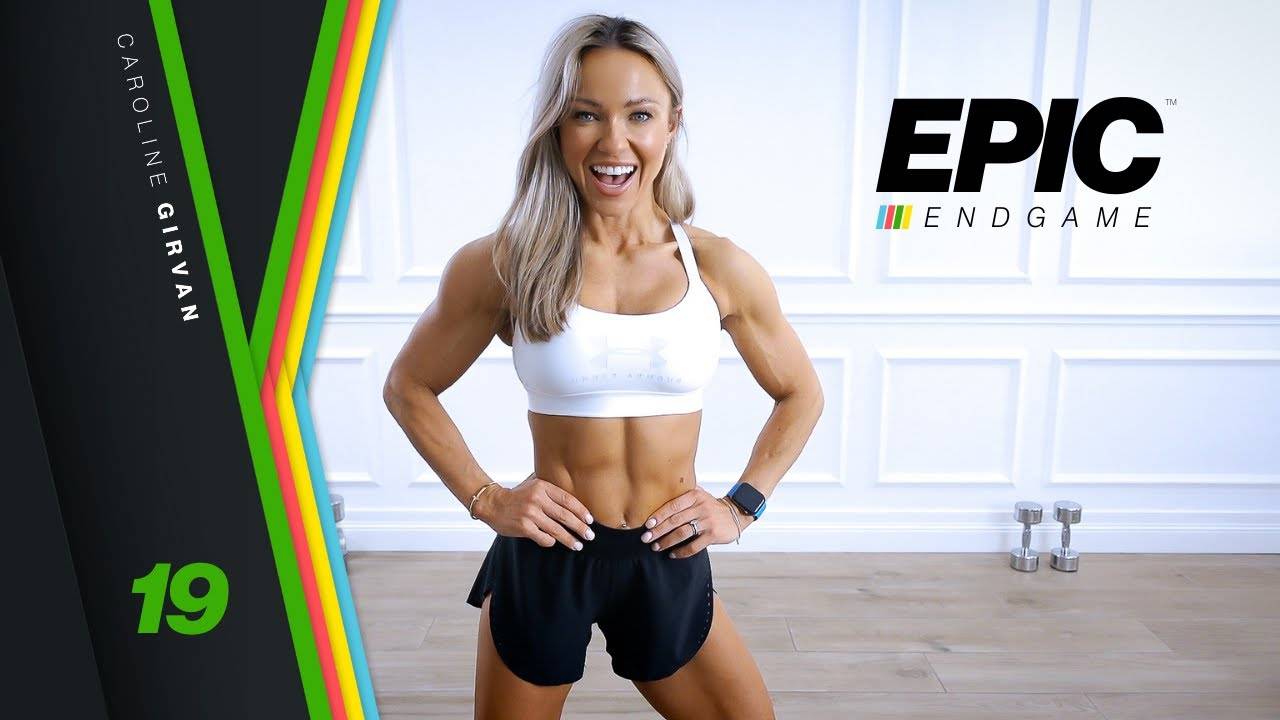 Caroline Girvan - PRE-EXHAUST Dumbbell Full Body Workout | EPIC Endgame Day 19