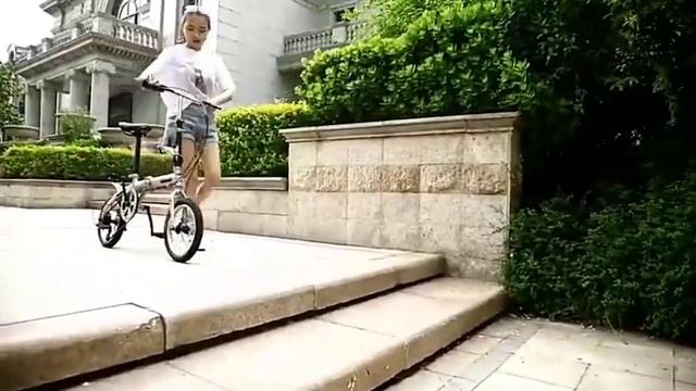 14 inch Folding Bicycle Adult Folding Bike Child Portable Ultralight Bicycle