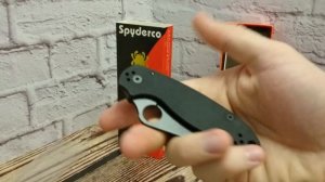 Складной нож! Spyderco Paramilitary 3! Black G10!