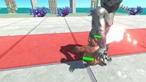 Mutant Primates + King Kong vs Infernals + Godzilla - Animal Revolt Battle Simulator