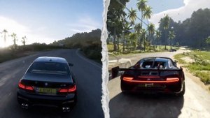 Bugatti Chiron (Carbon Edition) vs BMW M5 F90