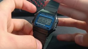Upgraded F-91w - Casio F-105 review + features