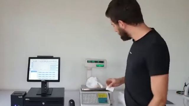 Logiciel de caisse Hamster connecté avec balance code barre