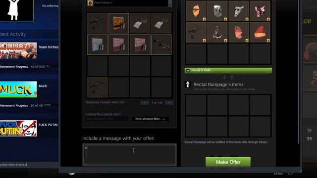 TF2 - Gifting 100 Hats to New Players! смотреть онлайн