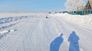 Электроснегокат из гироскутера своими руками.  Бибикар с 4 скоростями