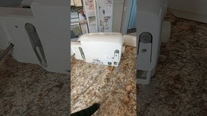 Brother XL-6452 sewing machine - removing the cover