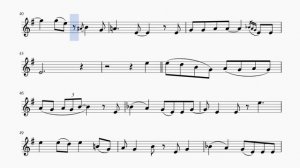 Hit The Road, Jack. + version for alto sax