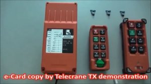 Telecrane F21 E2B series Introduction