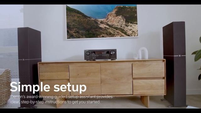 Denon AVR-S770H 7.2 Channel 8K AV Receiver for Dolby Atmos Home Theater. смотреть онлайн