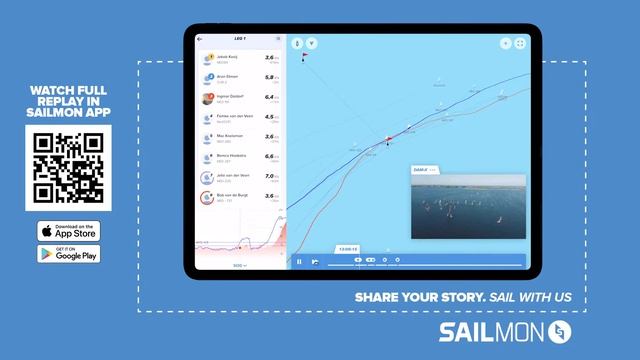 🔥 Stunning DAM-X replay via Sailmon App | Brouwersdam смотреть онлайн