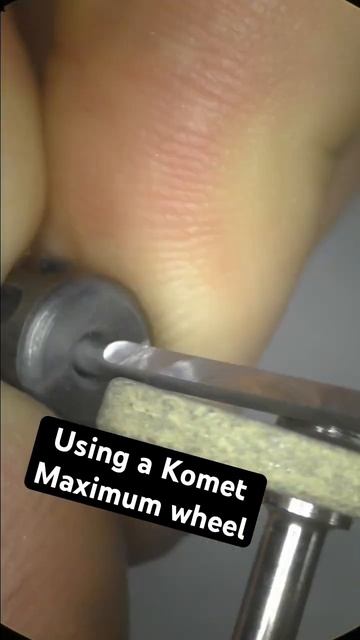 How to shape and a carbide graver by hand for diamond setting. Still needs polish/sharpen after