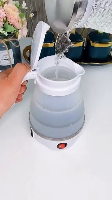SILICON FOLDABLE TRAVEL KETTLE