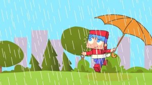 Игры для детей с ЙОКО - ИГРА ПОД ДОЖДЕМ - Обучающие мультики для малышей