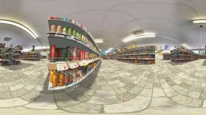 CHIPI CHIPI CHAPA CHAPA CAT - Supermarket in 360° Video | (CHIPI CHIPI CHAPA CHAPA Meme) #2