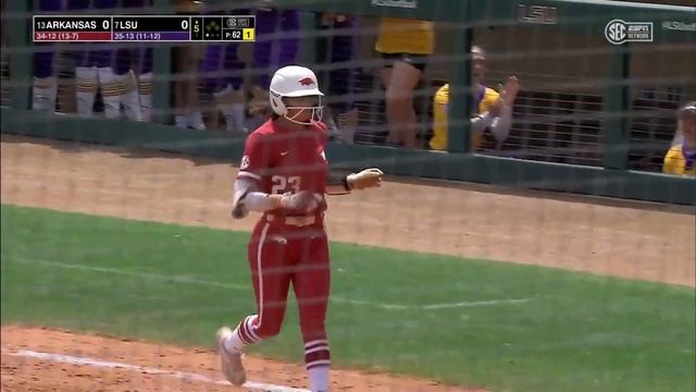#13 Arkansas vs #7 LSU | Full College Softball 04/27/2024 смотреть онлайн