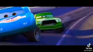 первая гонка Молнии Маквина еше обучаю молнию Mcqueen   маквин   Mcqueen  Молния тачки тикток тачки