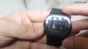 Cara Setting Jam Tangan Casio G-shock GM-S5600SB-1 / GM-S5600SK / GM-5600 / GM-S5600G / GM-S5600PG