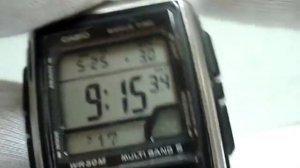 Setting Casio WV-59E manual 3053