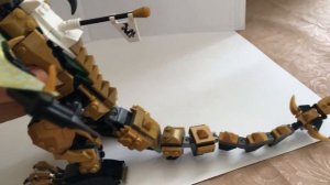 Lego Ninjago золотой дракон 70666 upgrade