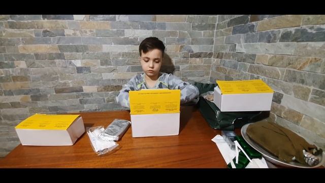 Обзор ИРП Италии A - Сухой паек армии Италии A. MRE: Italy 24 Hour Ration Module A.