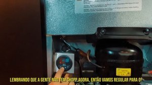 Ultra Kegerator Eltz: como regular a temperatura?