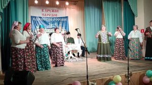 Теперь нам попеть. фольк-студия Вечора