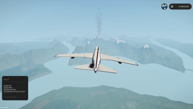 ПРОЛЕТЕЛ НАД ВУЛКАНОМ! УПАЛ В ЛАВУ? STORMWORKS смотреть онлайн