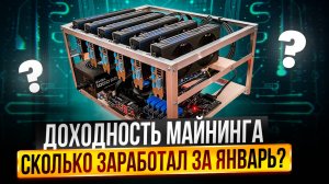 КАКАЯ ДОХОДНОСТЬ ОТ МАЙНИНГА? | ОТЧЁТ ЗА ЯНВАРЬ | АСИКИ ПРЕВРАЩАЮТСЯ В ТЫКВУ!?