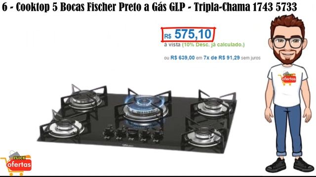 #MAGAZINELUIZA Oferta De #FogãoCOOKTOP Promoção De Hoje #OFERTAS Achados Magazine Luiza