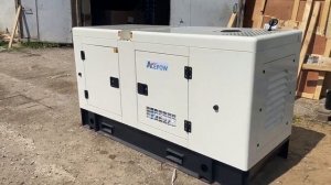 Запуск дизельного генератора ACEPOW APW-60