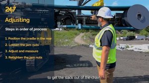 How to adjust feed chain tension | FlexiROC D60 | FlexiROC D65 | SmartROC D60 | SmartROC D65