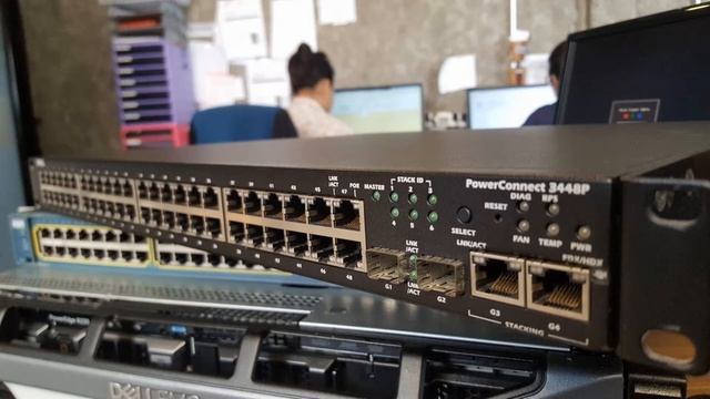 Dell PowerConnect 3448P 48 Port Managed Stackable PoE Ethernet Switch смотреть онлайн