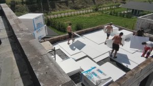 Коттедж-устройство кровельного пирога.