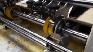 Клеемазательная, биговально-перфорационная машина Boxbinder 1404. Склейка конвертов.