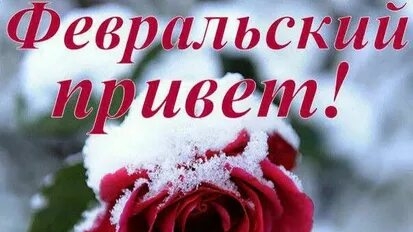 С 1 февраля! Последний месяц зимы. Музыкальная открытка поздравление.