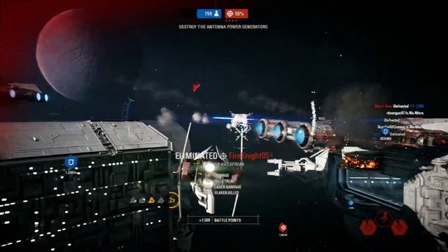 Star Wars Battlefront 2 Clone interceptor/ACR nostalgia смотреть онлайн