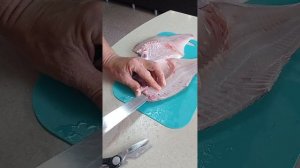 Разделка леща или другой костлявой рыбы