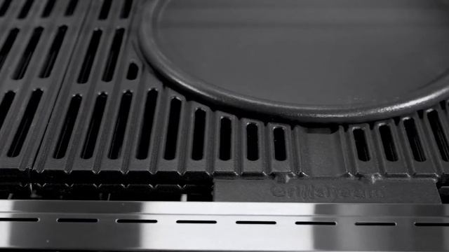 Grillstream Gourmet 6 Burner BBQ : Hybrid with steak shelf stainless steel смотреть онлайн