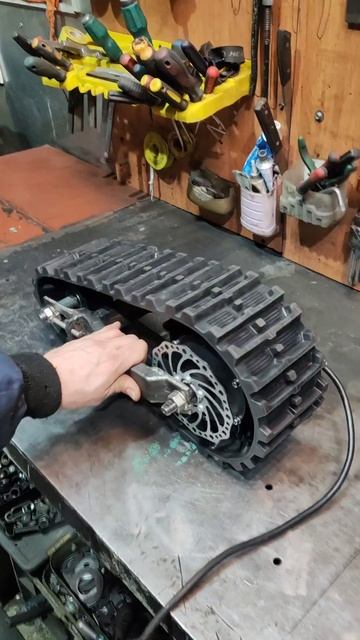 Гусеничный модуль для Электросамоката