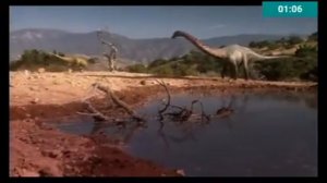 Динозавры- аллозавр vs брахиозавр