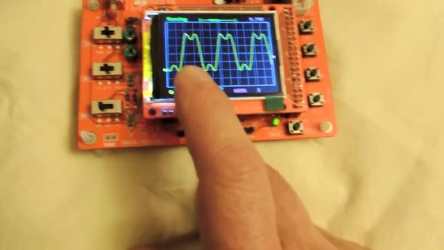 Измерение качества звуковых карт осциллографом DSO 138 смотреть онлайн