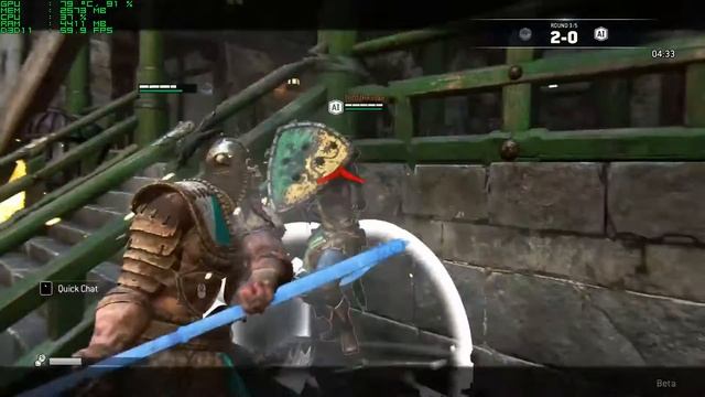 FOR HONOR - DUELING GAMEPLAY ON GTX 970 смотреть онлайн