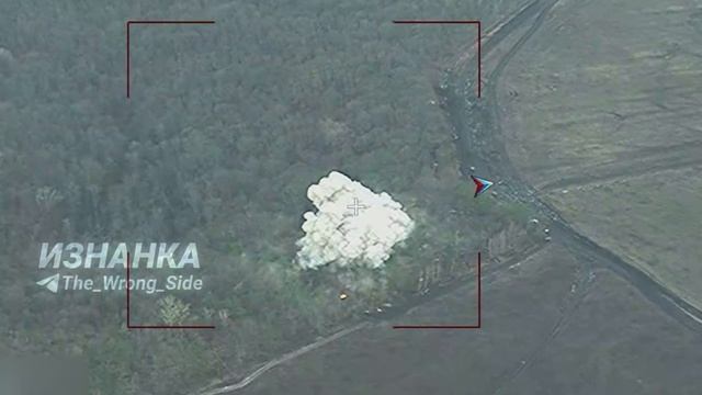 прилет "Искандера" по сосредоточению техники