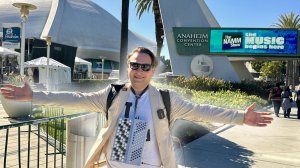 Владимир Бутусов в США на музыкальной выставке NAMM 2025