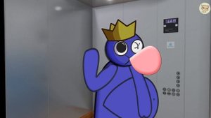 Fat Rainbow Friends Poop Animation 7