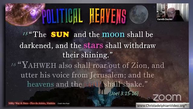 Stars in the scriptures