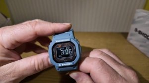 Casio DW-H5600-2ER. Blue Gray